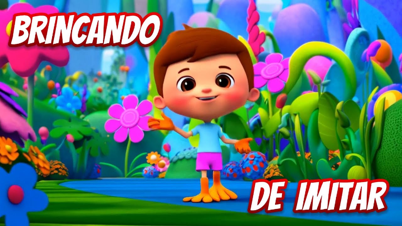 🎭 Brincando de Imitar 🐸🦆 | M&uacute;sica Infantil com Gestos e Movimento &ndash; Toquinha Musical 🎶