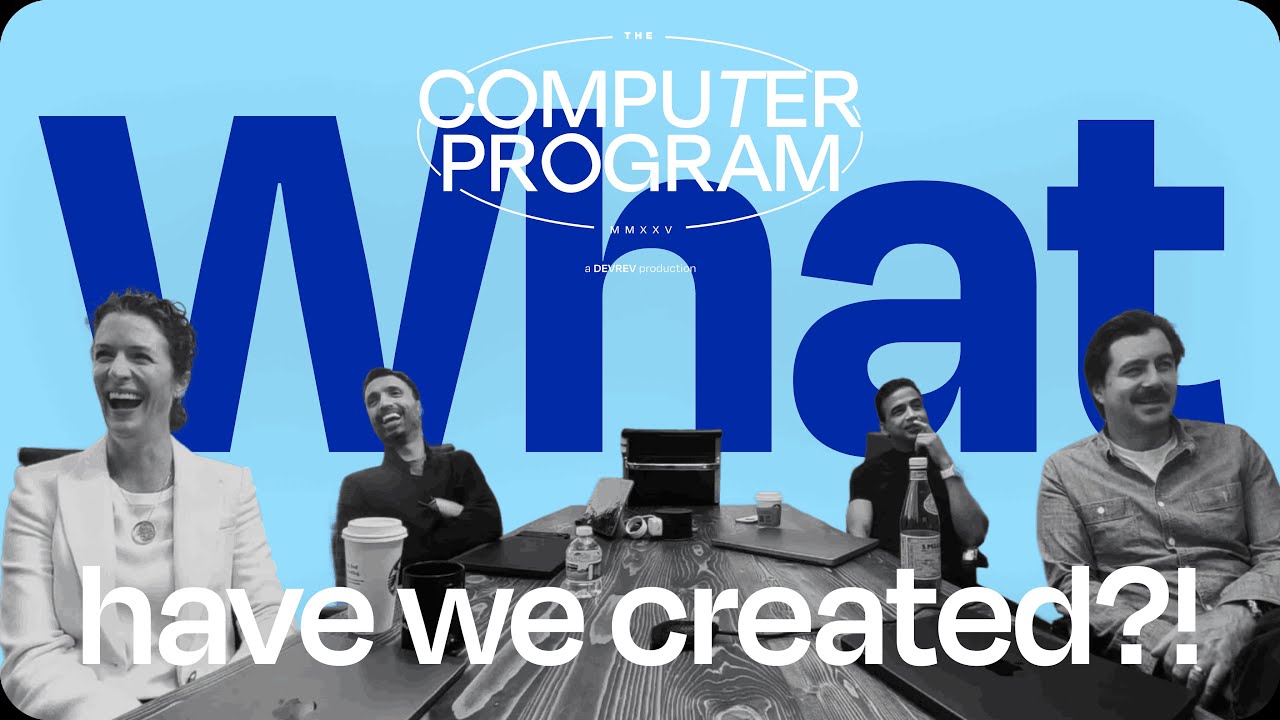 6 tech execs, 1 new AI teammate – go BTS as we build | The Computer Program (episode 1)
