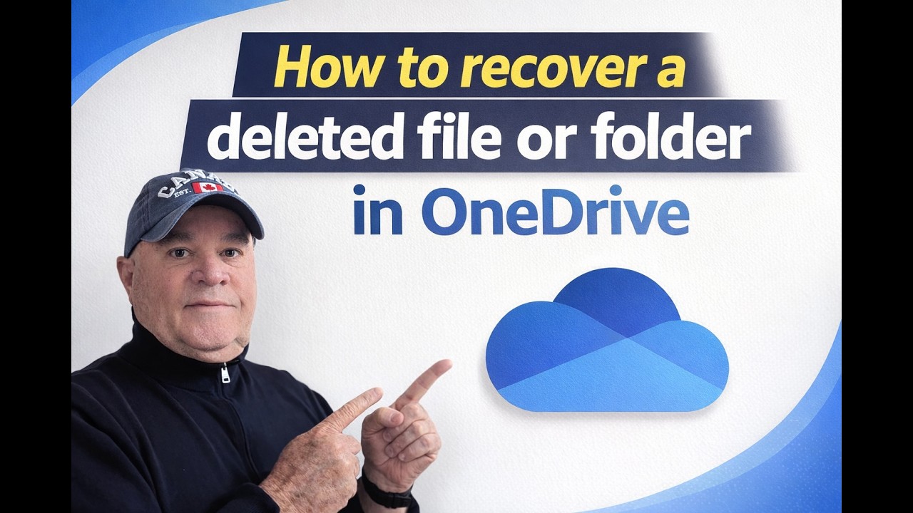 Потеряли файл в OneDrive? Вот как быстро его восстановить.