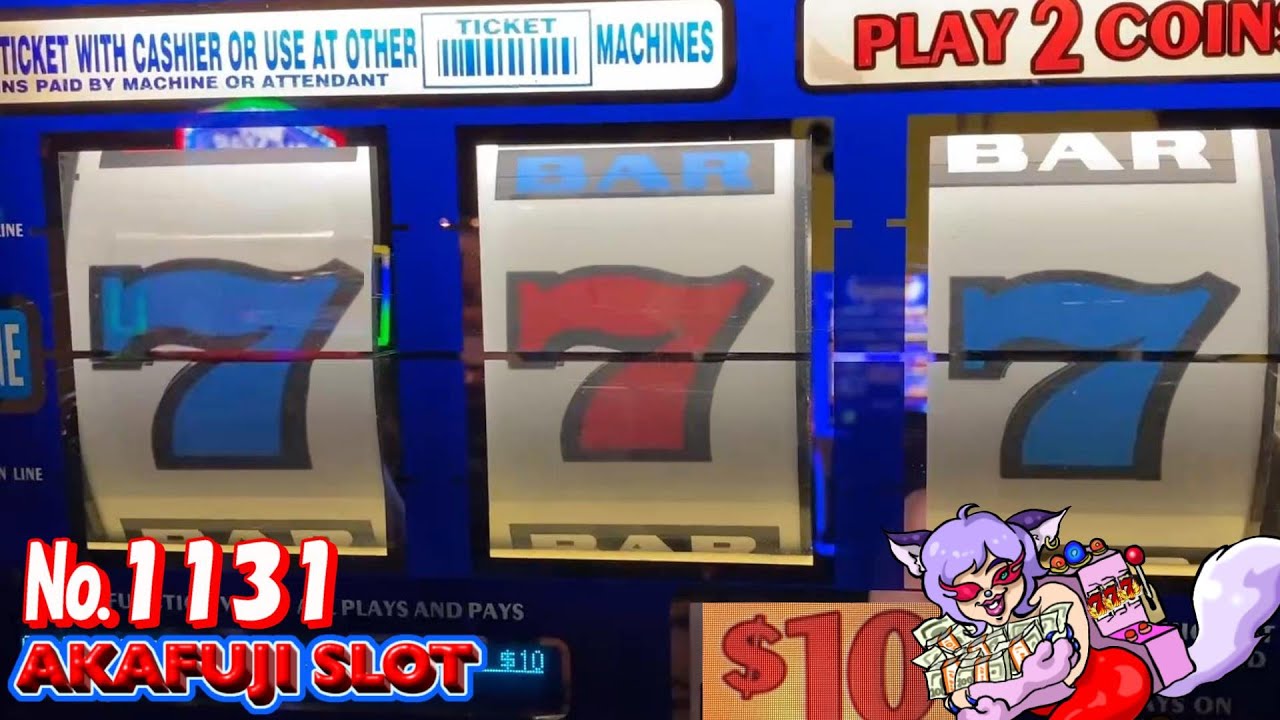 Handpay Jackpot👑 Triple Double Diamond Slot① & Red White & Blue Slot @ Barona 赤富士スロット トリプルダイヤモンド①