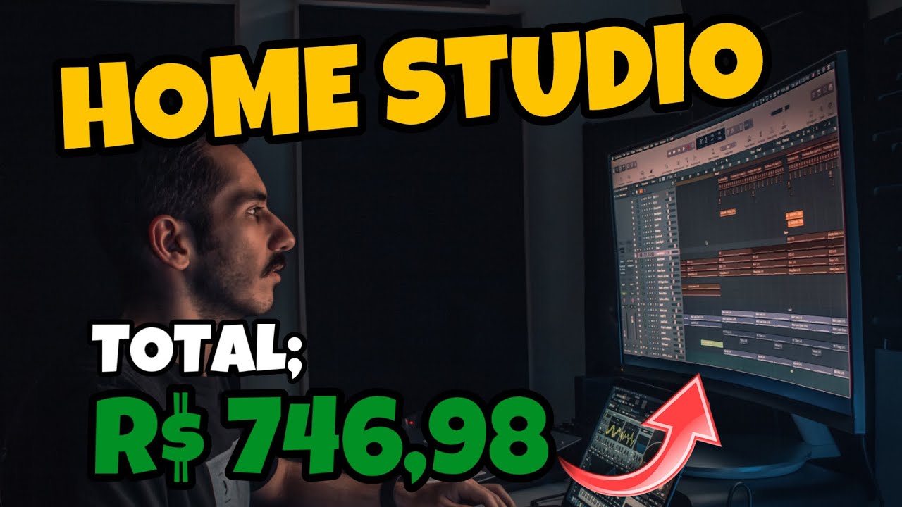 HOME STUDIO COM EQUIPAMENTOS DO ALIEXPRESS! [ATUALIZADO 2023] Estúdio caseiro, produção musical