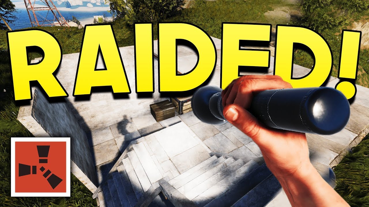 RAIDED BASE LOOT! - Rust SOLO Gameplay #7