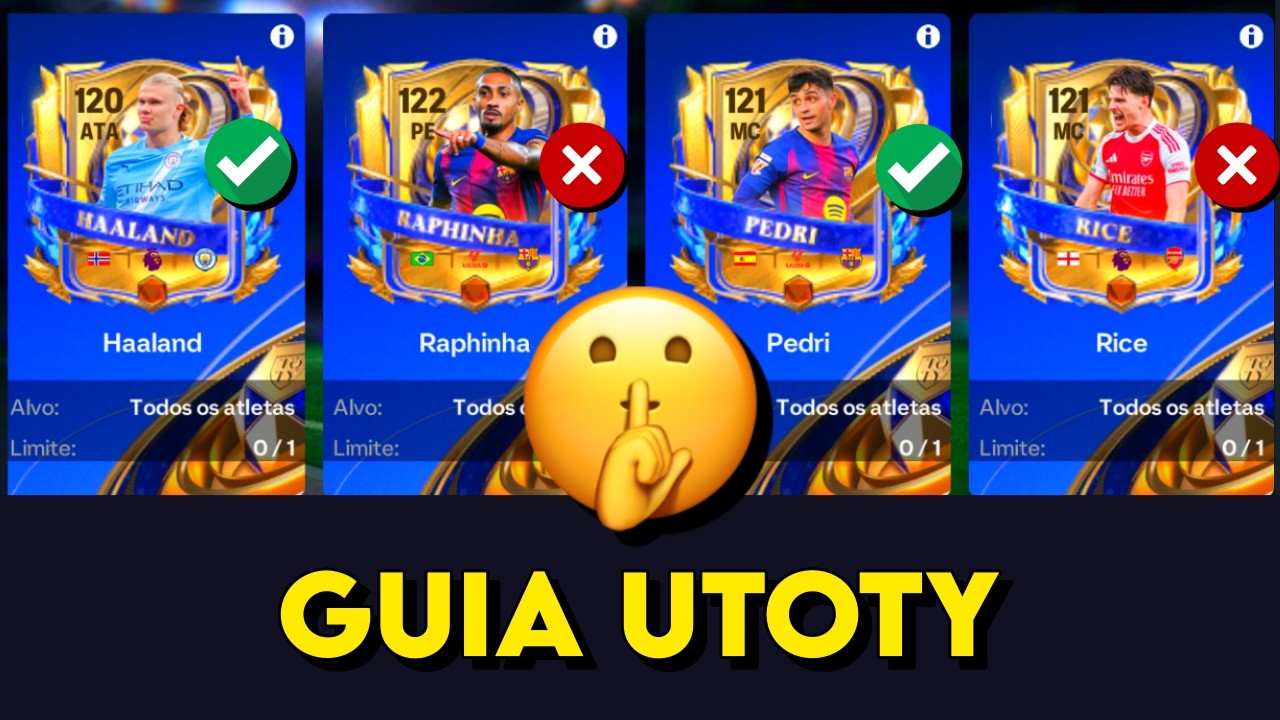 Guia completo: Trocas UTOTY + Dicas para Farmar seu UTOTY no Fc Mobile!!!