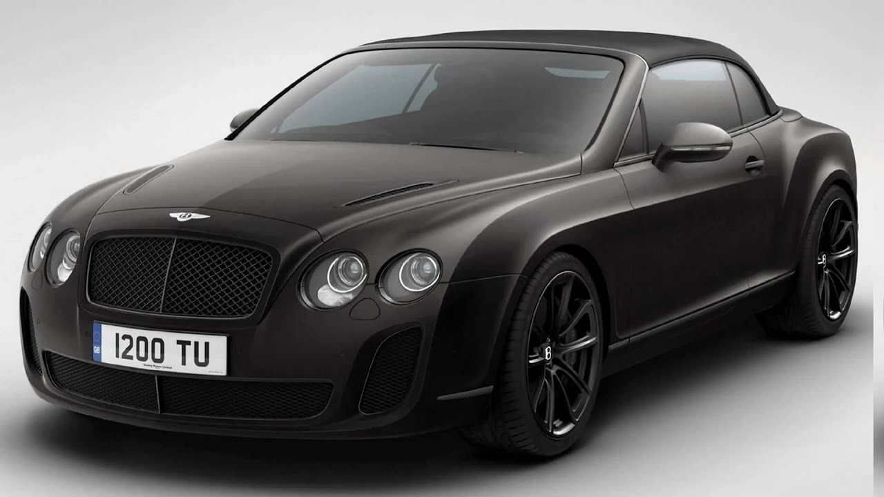 2011 Bentley Continental Supersports Ice Speed Record Convertible