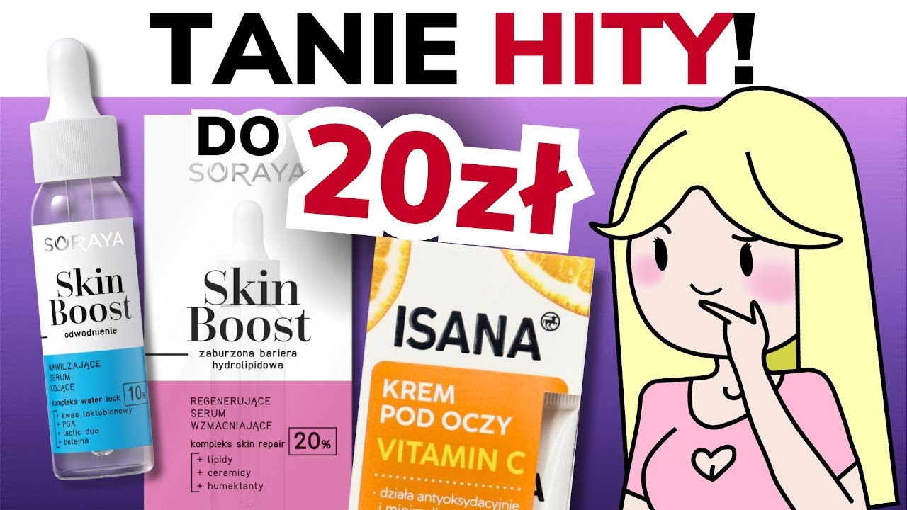 Tanie KOSMETYKI ROSSMANN / HEBE! Serum do twarzy, krem z witaminą C! (Pielęgnacja) w Krainie Składów