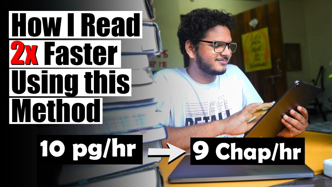 I *Scientifically* Doubled My Reading Speed | 11 Tips for Reading Faster | Anuj Pachhel