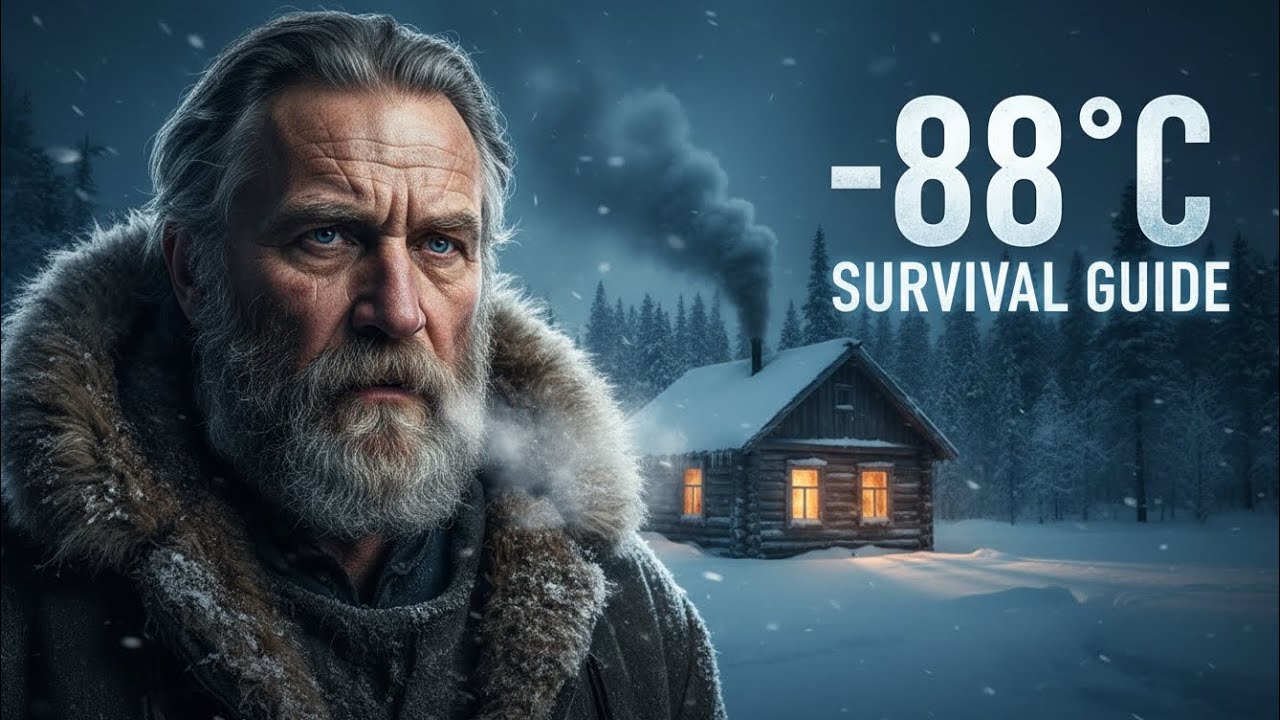 –88°C Survival Guide ❄️ | Old Man Alone in Siberia | Extreme Cold Documentary Alternative