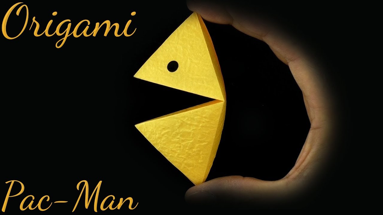 Origami PacMan Tutorial (Hyo Ahn)