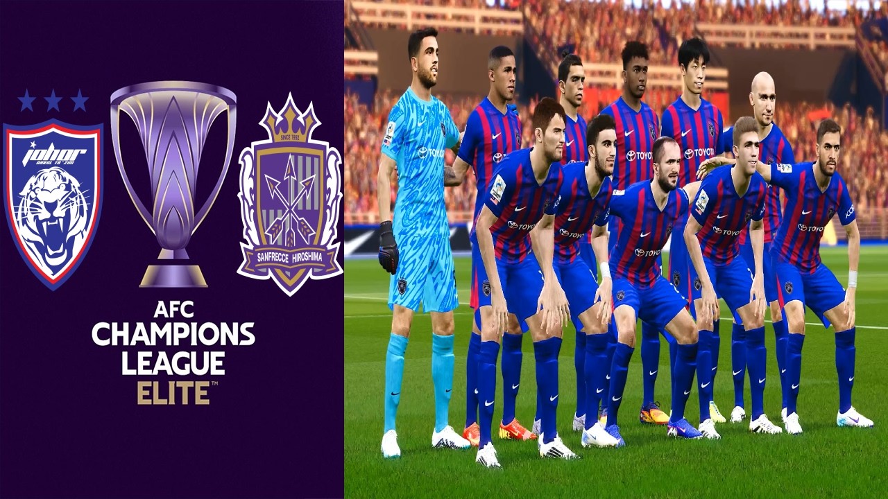 JOHOR DARUL TAKZIM VS SANFRENCCE HIROSHIMA | KNOCK OUT ROUND OF 16 LEG 1 AFC CHAMPIONS LEAGUE ELITE