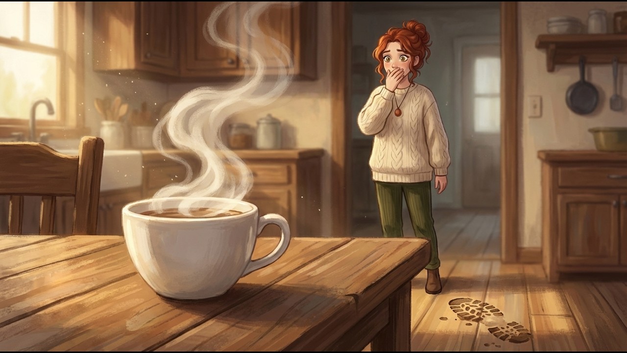 The Invisible Host: A Warm Cup of Tea in an Empty House - Ghibli Style
