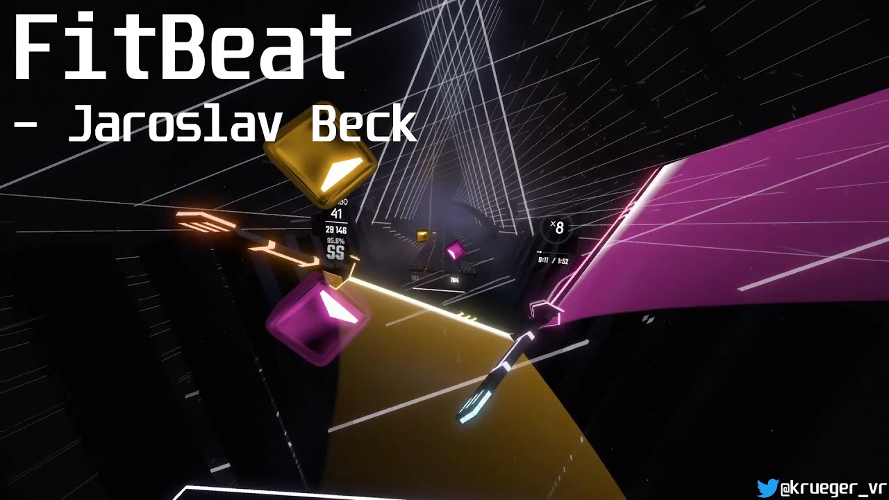 Beat Saber | FitBeat - Jaroslav Beck (Official Beat Saber Song) | Expert+ | SS Rank | Full Combo