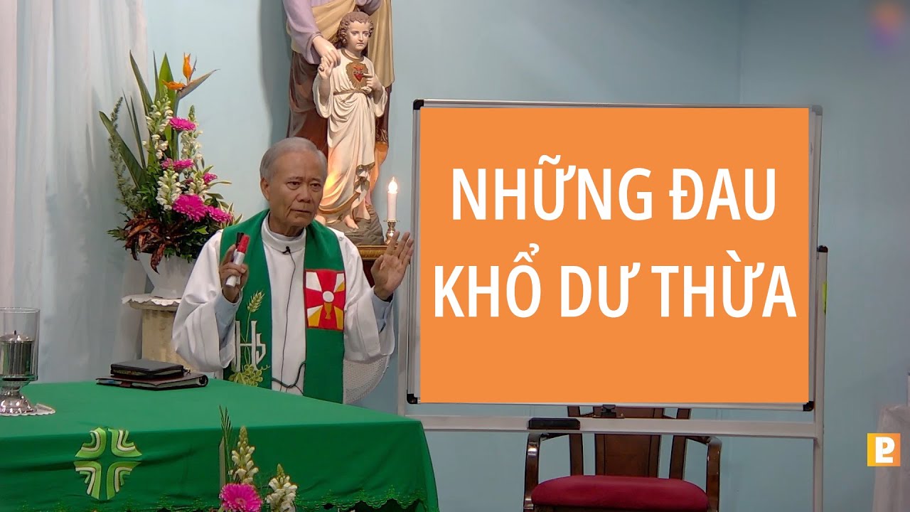 NHỮNG ĐAU KHỔ DƯ THỪA | LM Giuse Nguyễn Trọng Tước - Giảng thuyết - Ngày 2/3