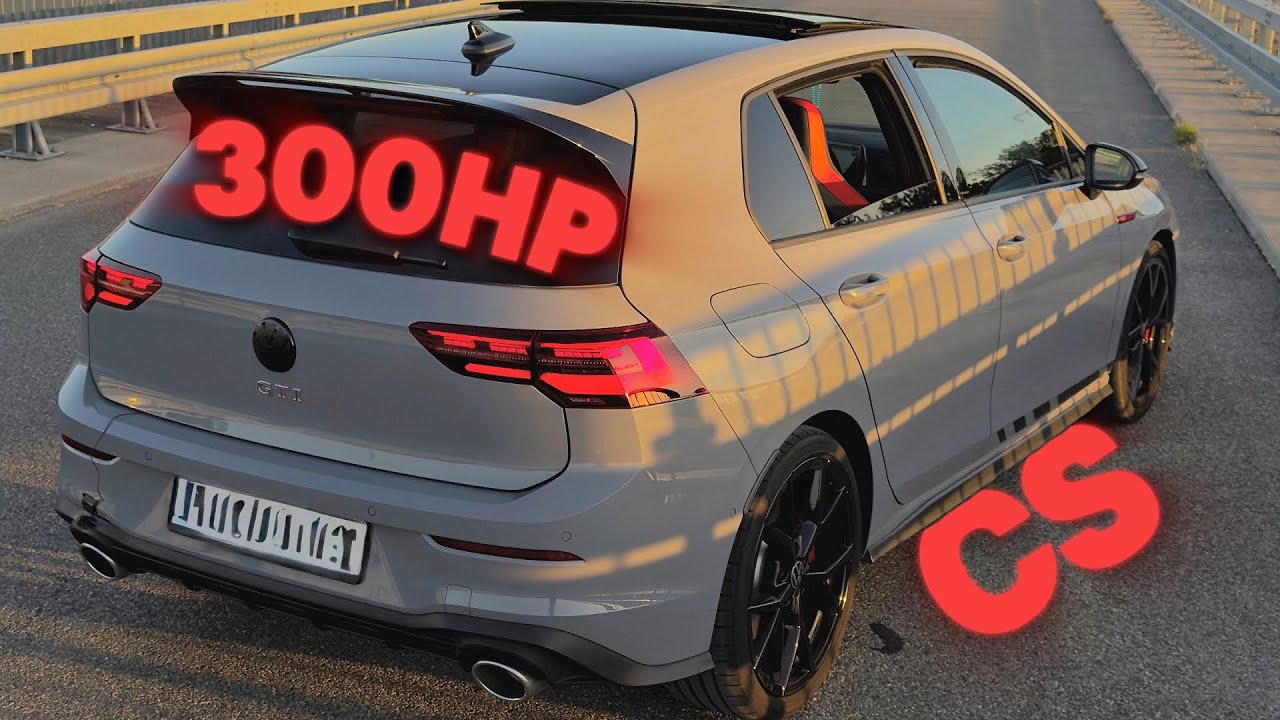 2023 VW Golf MK8 GTI Clubsport - Pure SOUND 300 hp