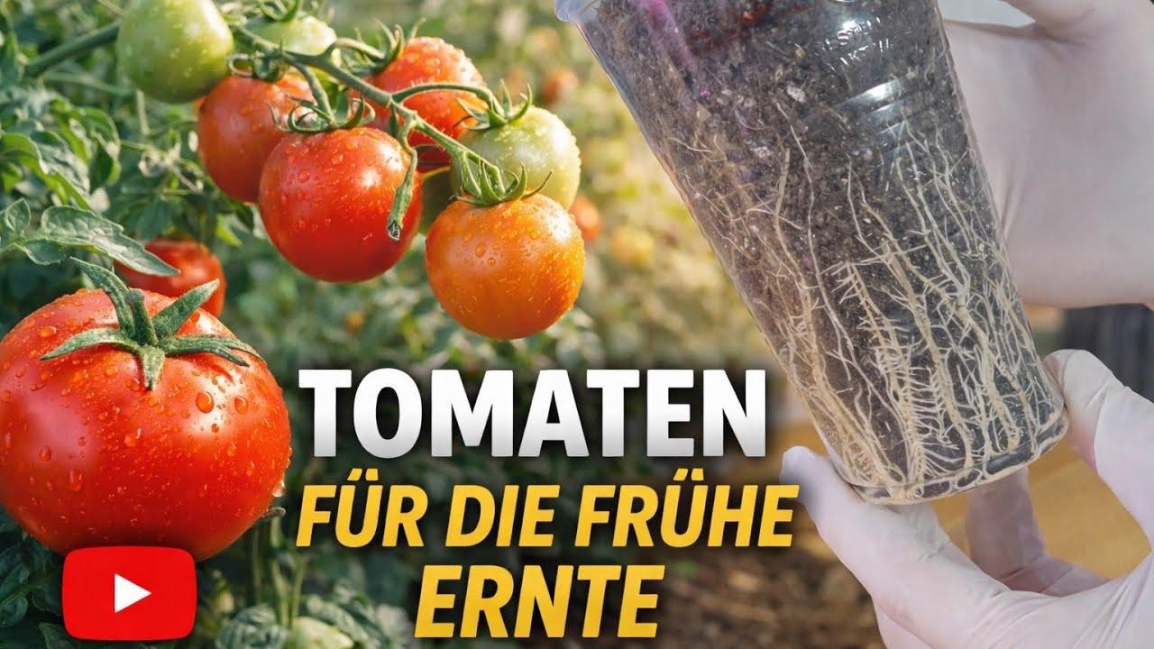 Tomaten für eine EXTRA frühe Ernte!