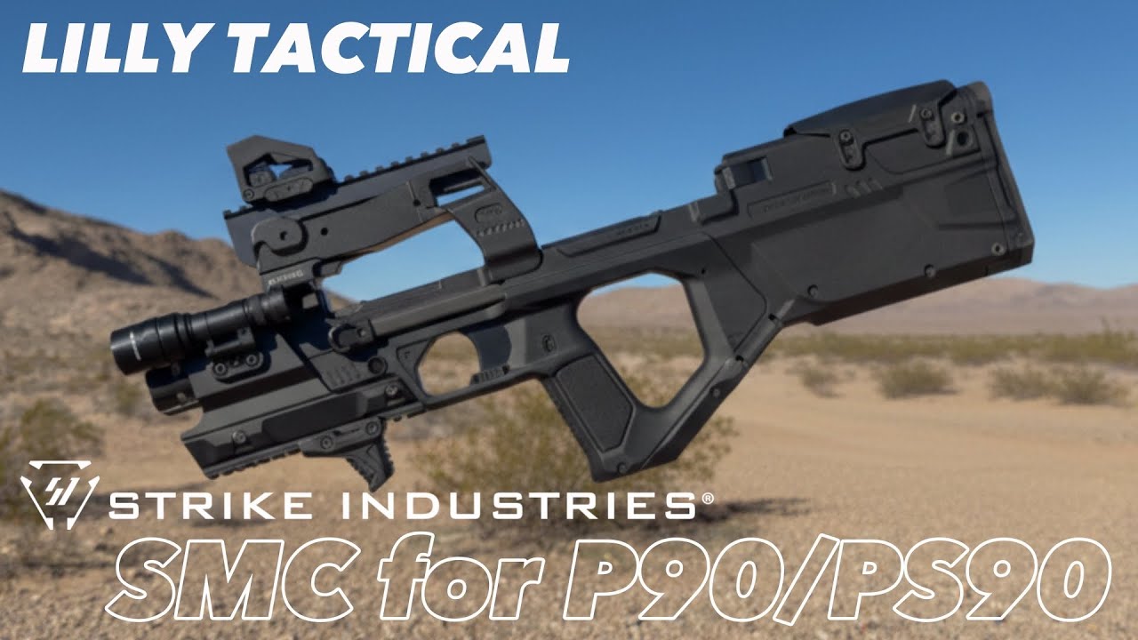 ≪LillyTactical≫ Первый взгляд на SMC-материал от Strike Industries для P90/PS90