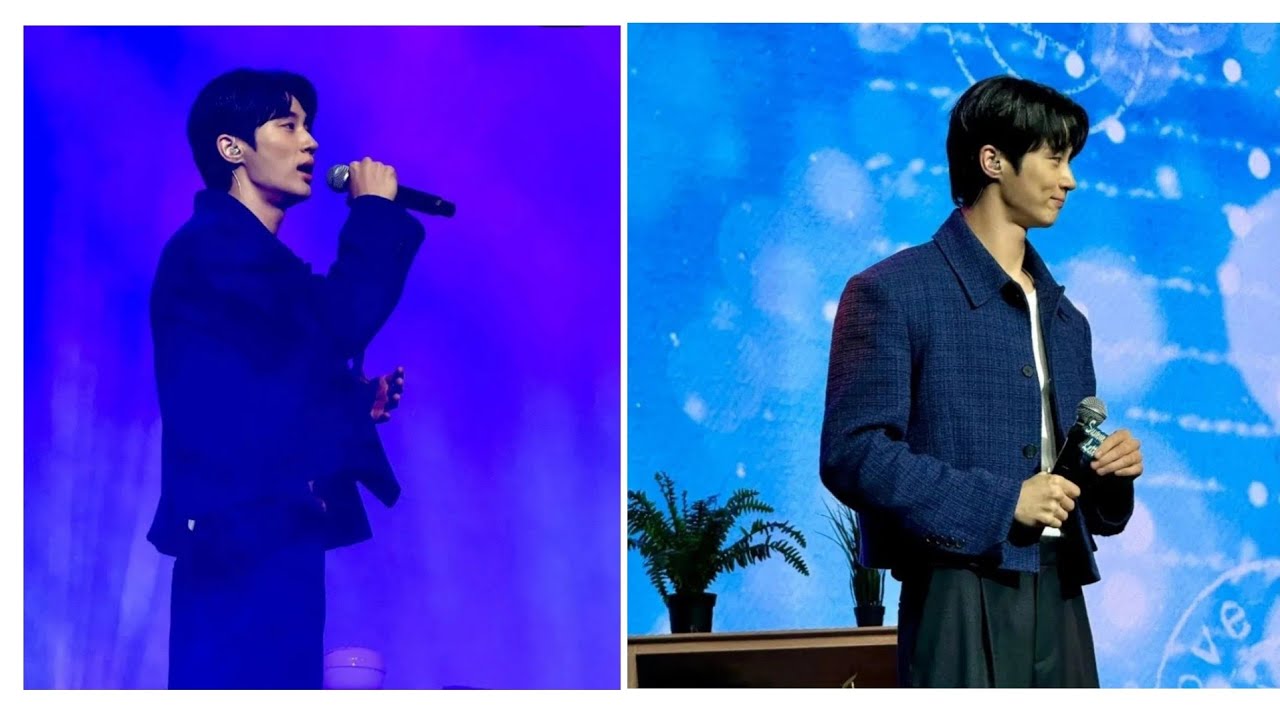 Byeon Woo Seok in Manila - Singing I Think I Did