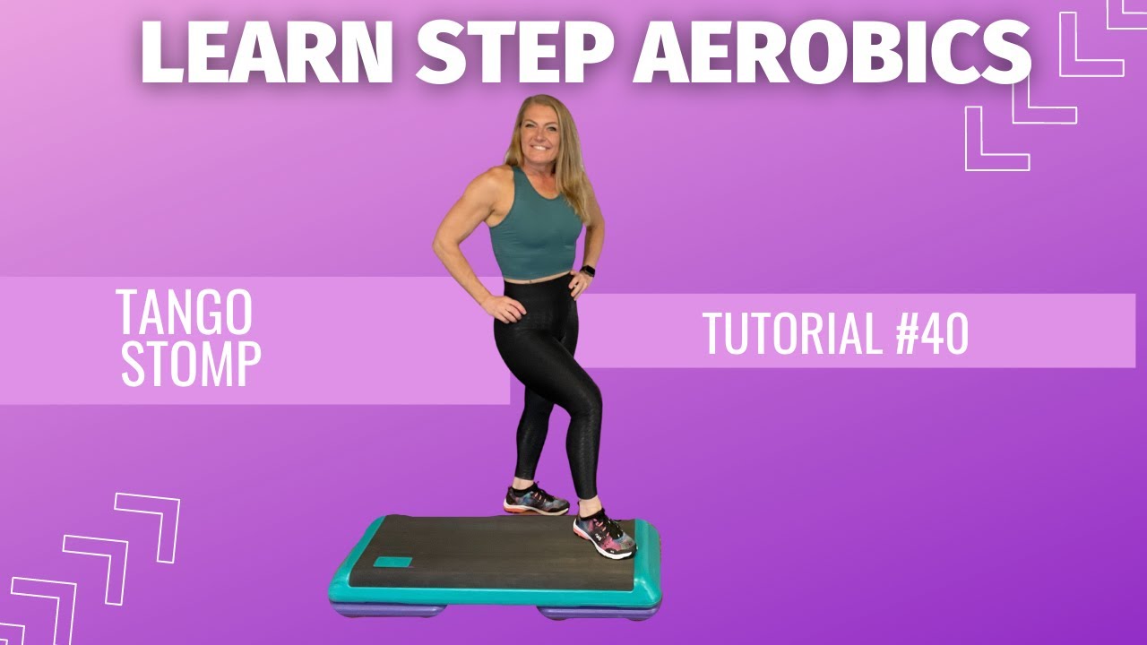 LEARN Basic Step Aerobics Tango step - Easy to follow Beginner