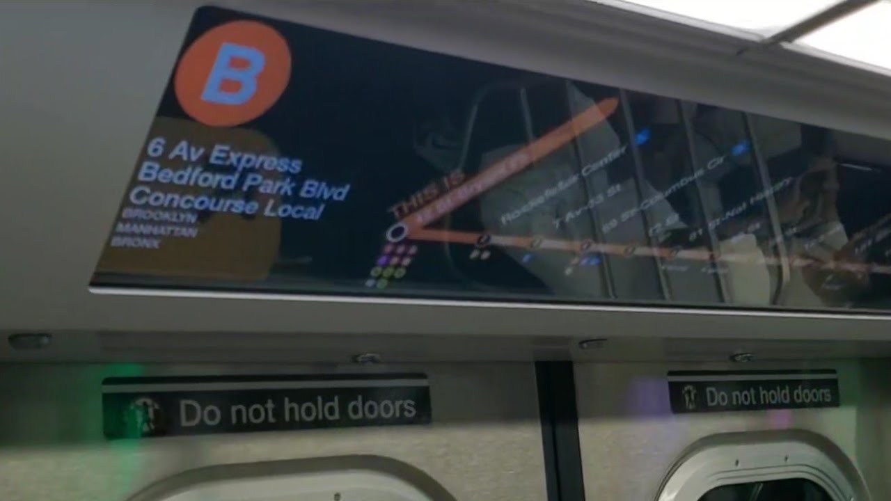 NYC Subway: R211A (B) Train ride from 42nd Street Bryant Park to 59th Street Columbus Circle 