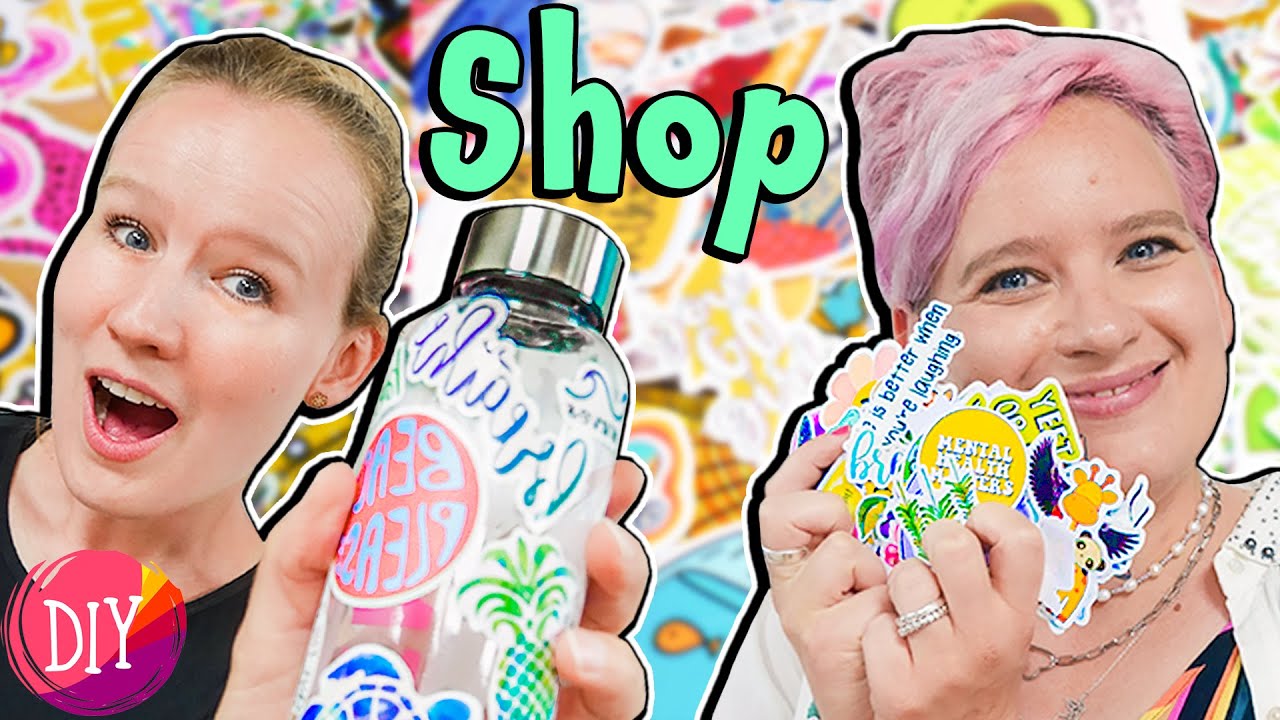 WIR VERSCHENKEN ALLE STICKER! XXL STICKER SHOP!