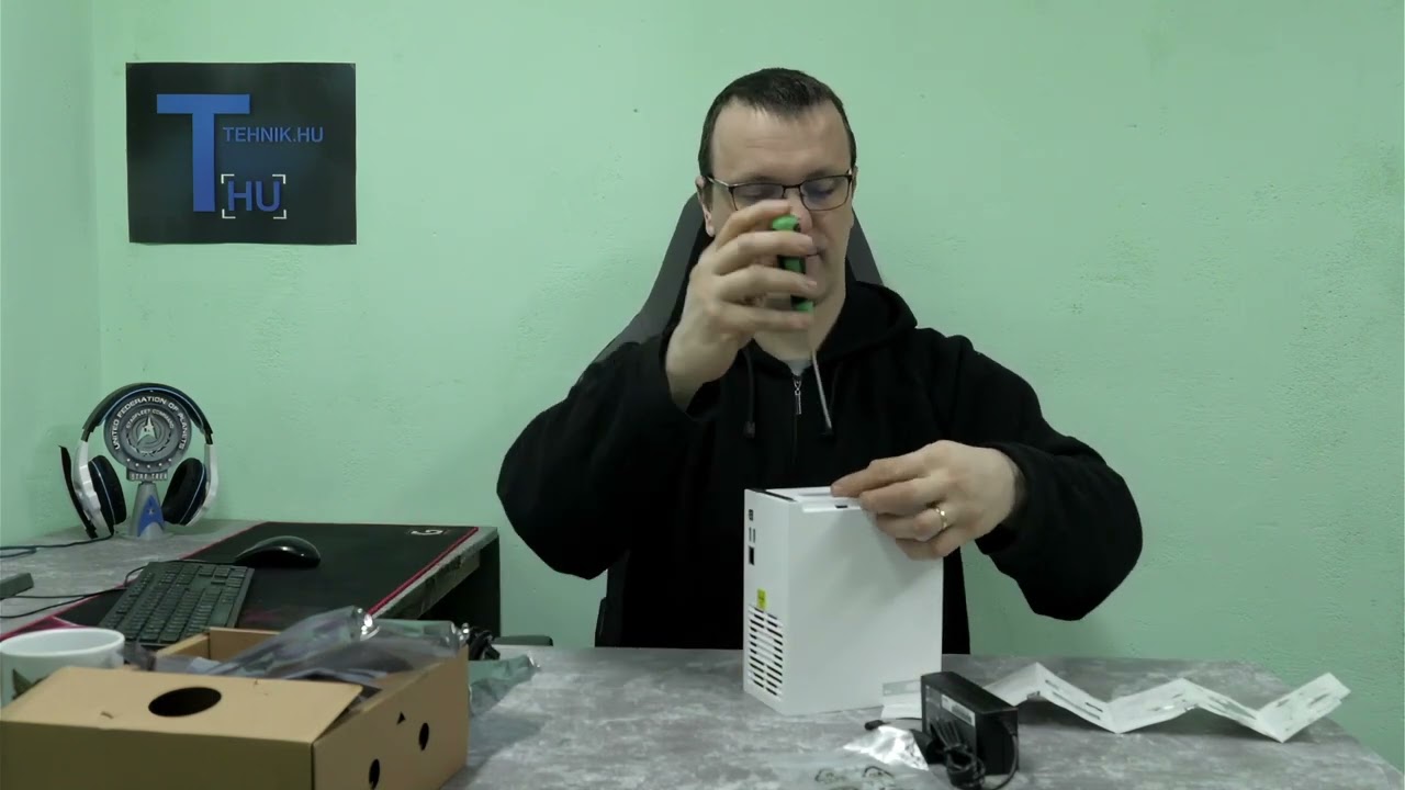 Tarts velem a QNAP TS-233 NAS Kicsomagolási Kalandjára! | Tehnik-HU - Kicsomagolás - Bemutató #9