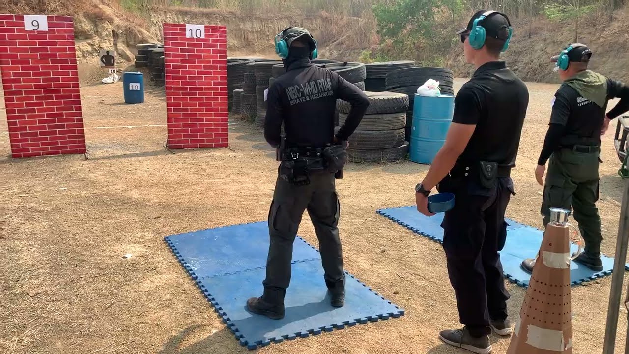 การยิงปืนพกระบบ COMBAT HANDGAN 5