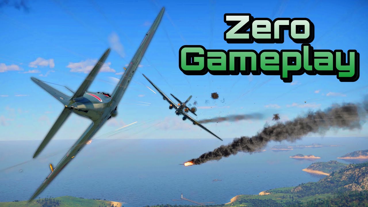Becoming a Japanese Zero Pilot in Simulator Battles - War Thunder Simulator Battles