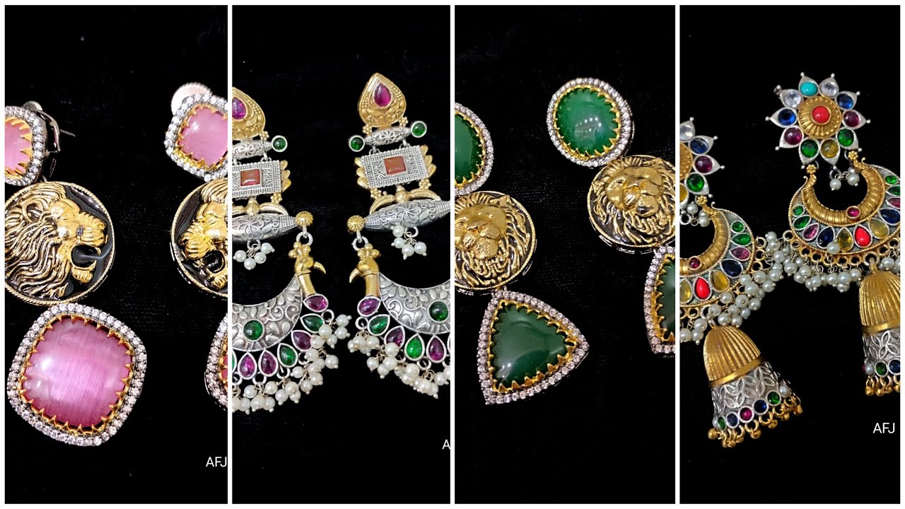 Exclusive Earrings Wholesale | Premium Earrings Collections | AD Earrings | Replica Earrings