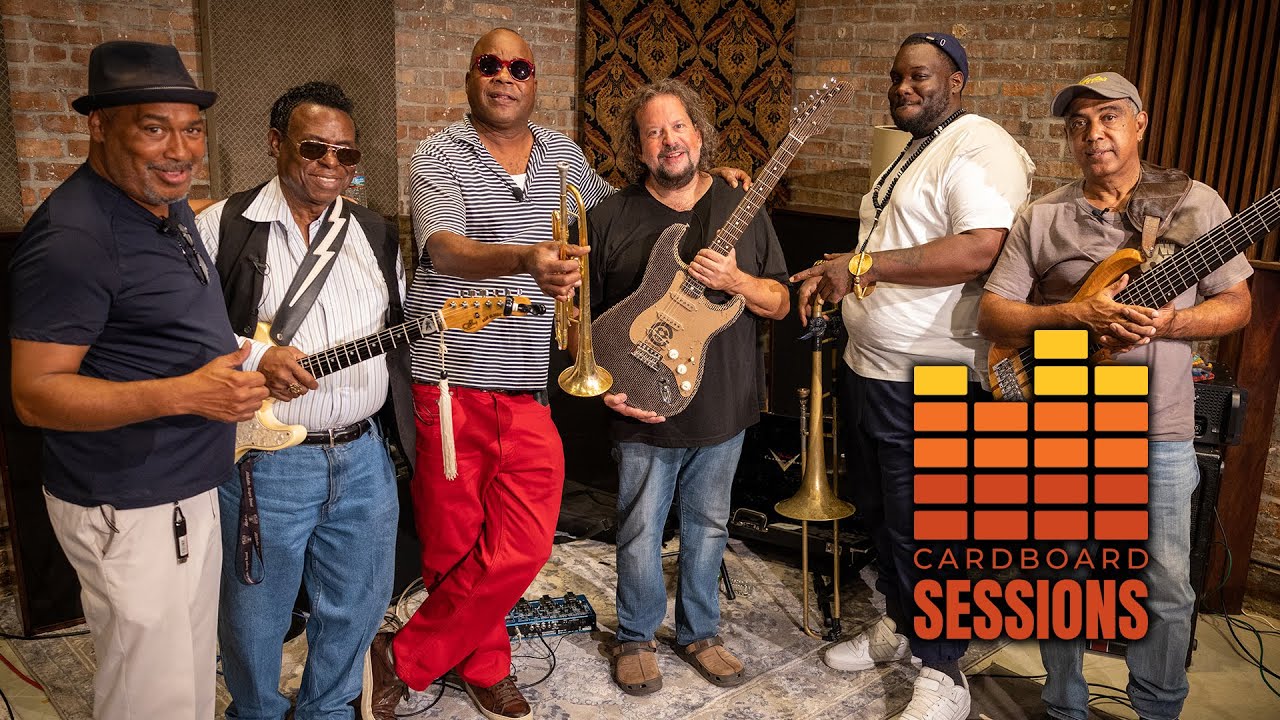 CARDBOARD SESSIONS ~ JAMES ANDREWS, SHANNON POWELL & THE CRESCENT CITY ALL STARS ~ #5
