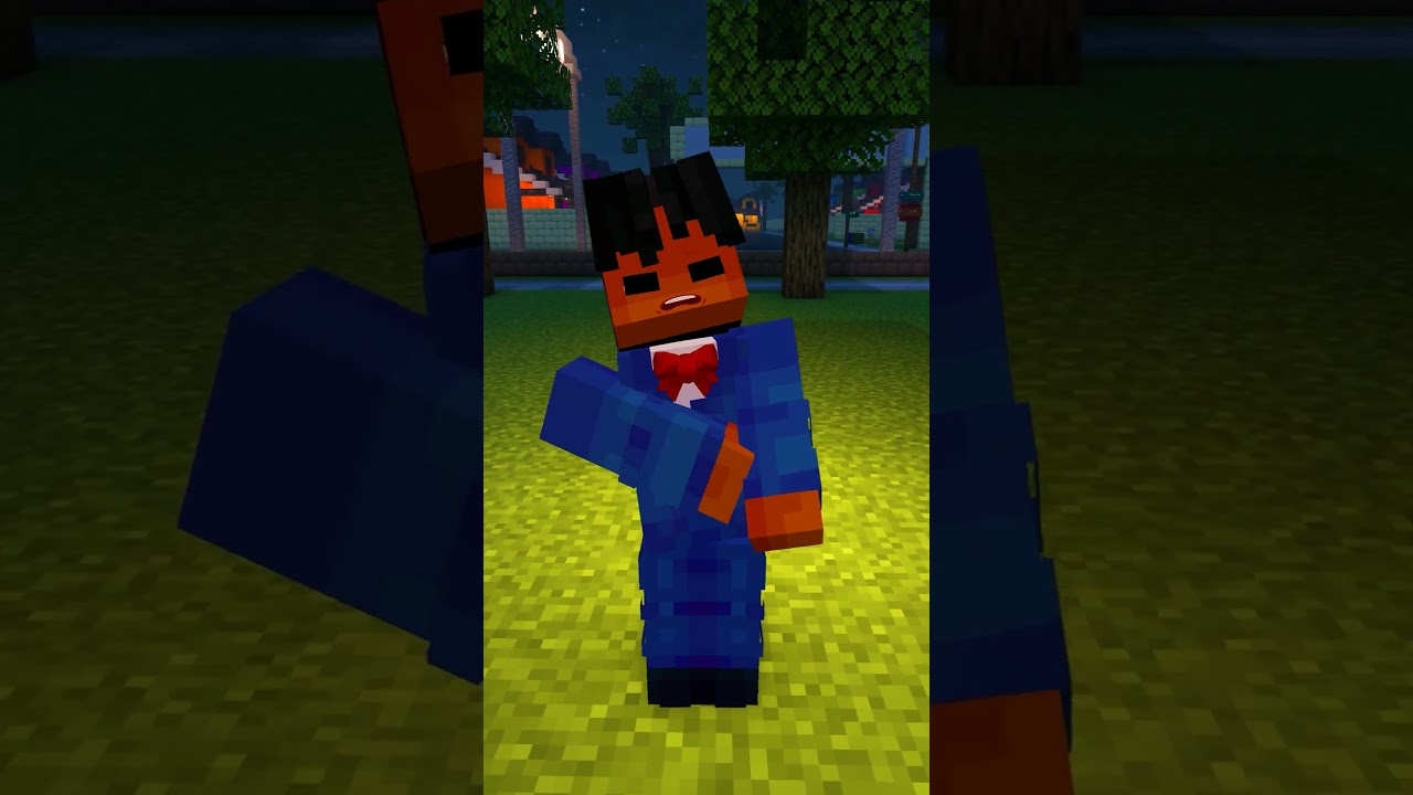 Призрачное лицо встречает выжившего в Minecraft #шорты