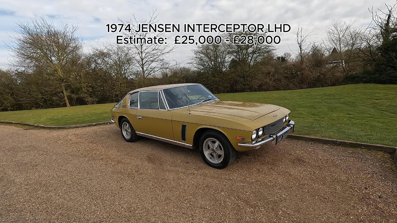 1974 JENSEN INTERCEPTOR LHD