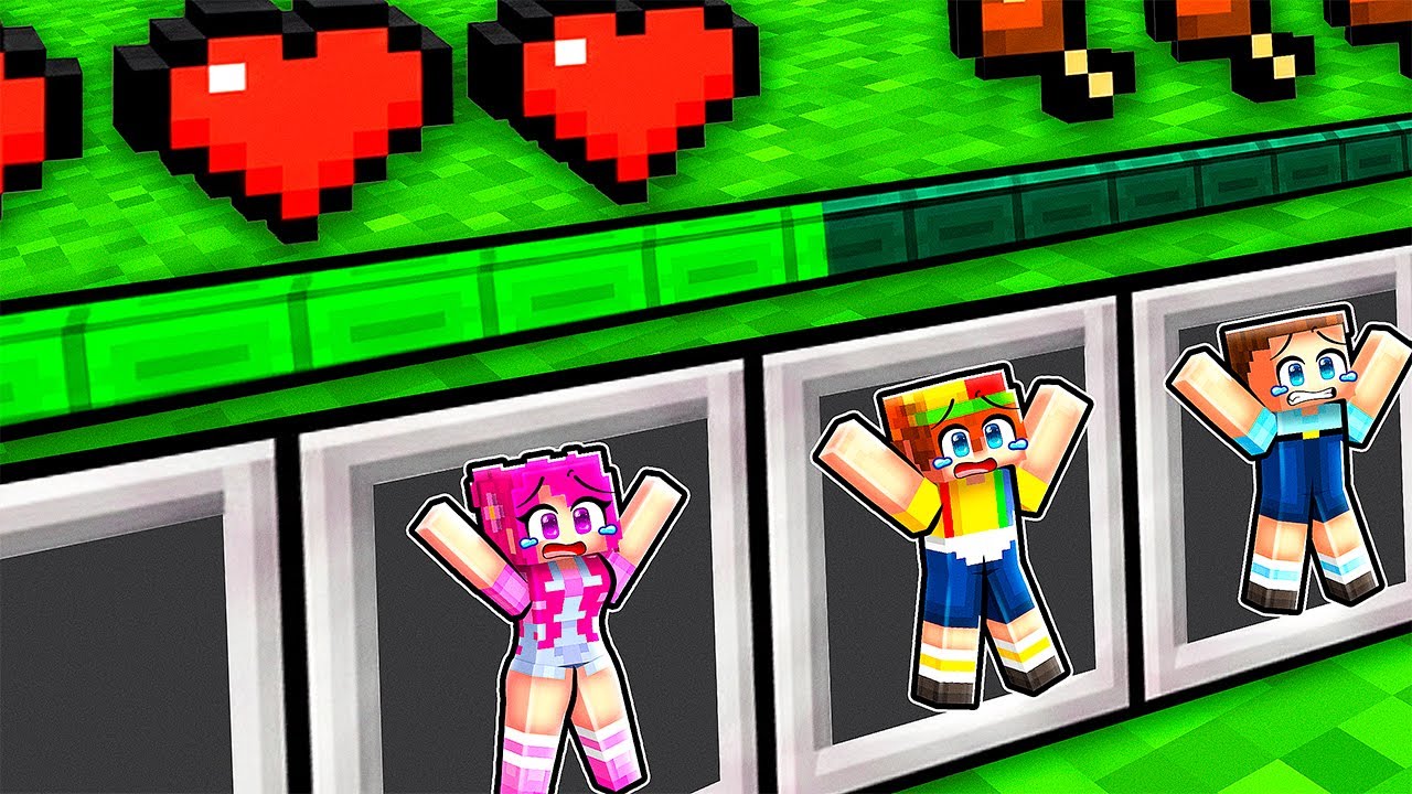 Johnny Hides inside Inventory in Minecraft!