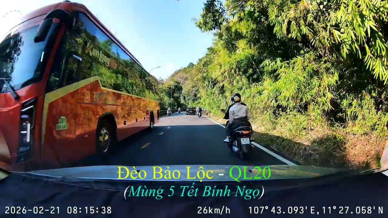 Đèo Bảo Lộc (QL20)_ Mùng 5 Tết Bính Ngọ 2026! (10km)