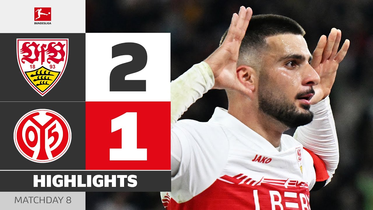 Marvelous Decider By Undav! | VFB STUTTGART - MAINZ 05 | Highlights | Matchday 8 &ndash; Bundesliga 25/26