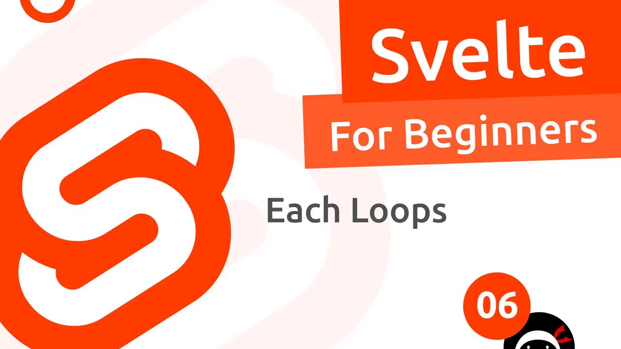 Svelte Tutorial for Beginners #6 - Loops