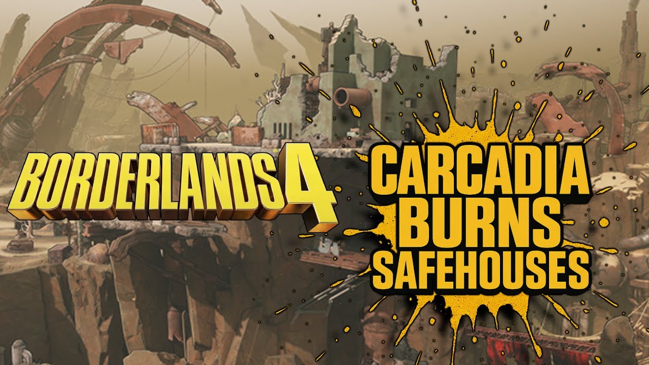 Borderlands 4: Bezpieczne kryj&oacute;wki w Carcadia Burn &ndash; Pełny poradnik i lokalizacje
