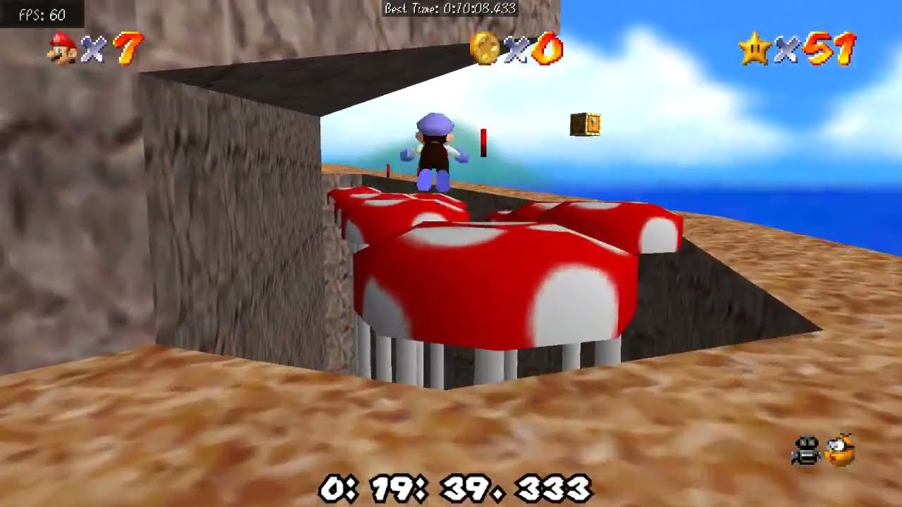 SM64 CoopDx 28:43:366 FT. Clawnite (2p 70 stars)
