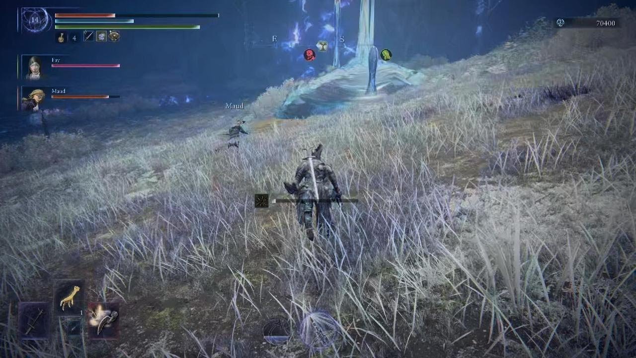 ELDEN RING NIGHTREIGN : Chevalier de L'Errance Obscure Souverain [DON Level 5] [Prothèse de vétéran]