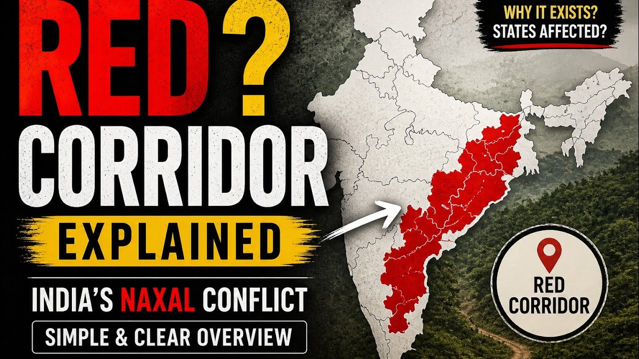 👉 What is Red Corridor? | Naxal Movement Explained in Simple Terms (India)