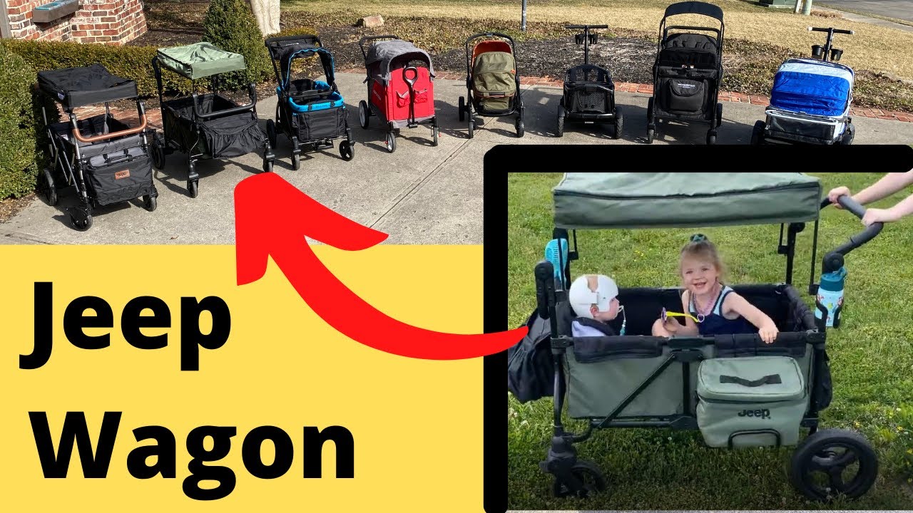 Jeep Wrangler Stroller Wagon Review!
