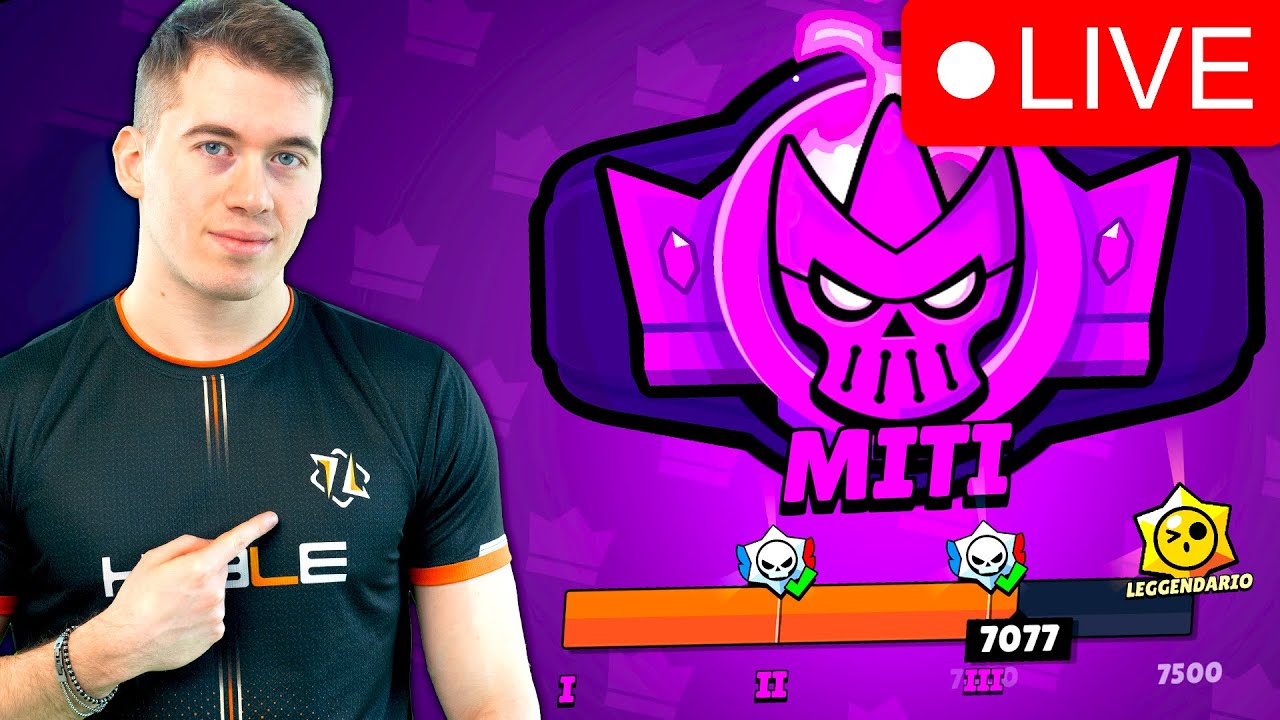 🔴 Push RANKED! Da Miti II a ???? | LIVE Brawl Stars ITA