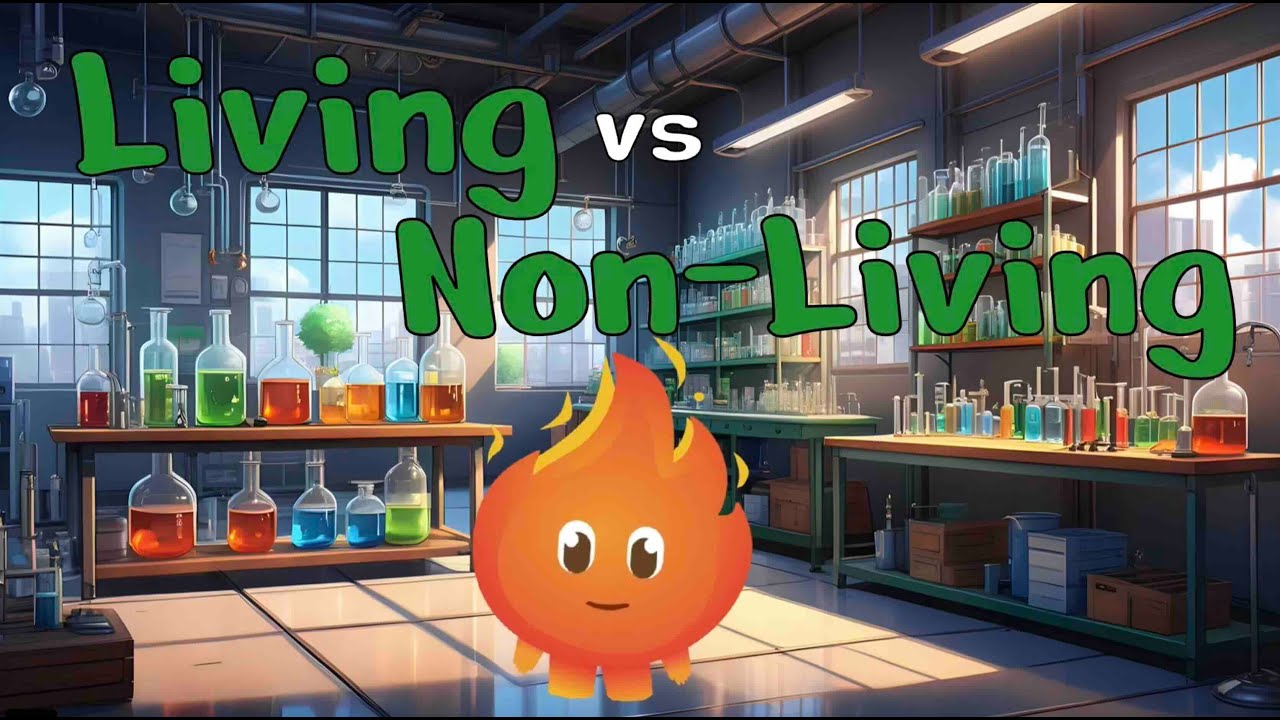 What’s Alive and What’s Not? | Living vs Non-Living for Kids