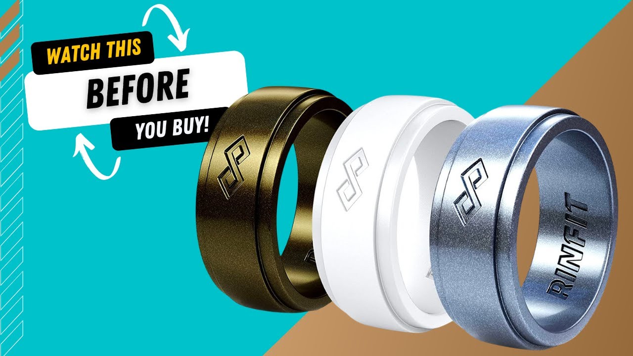Rinfit Silicone Rings for Men