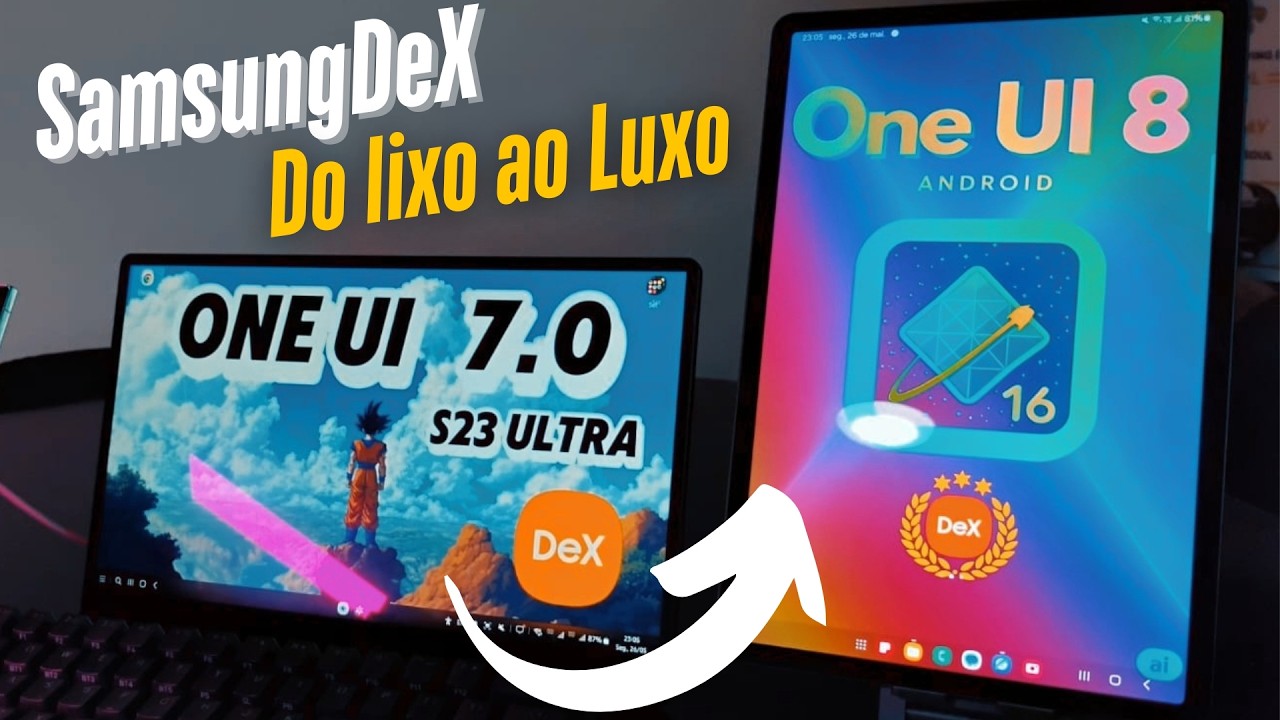ONE UI 8 - O PRESENTE e o FUTURO do MODO SAMSUNG DEX