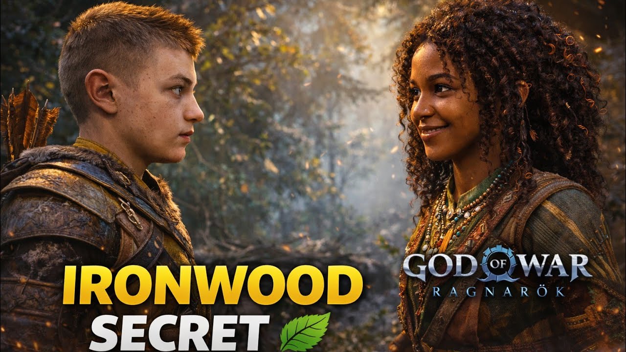 Ironwood Mein Atreus Ki Mulaqat 💚 | Young Woman Ka Sach | God of War Ragnarök