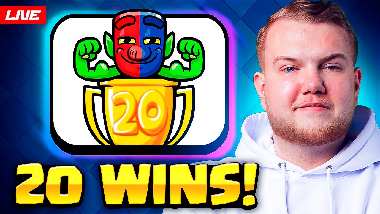20 WIN CHALLENGE STEALING MY OPPONENT'S DECKS - Surgical Goblin Clash Royale