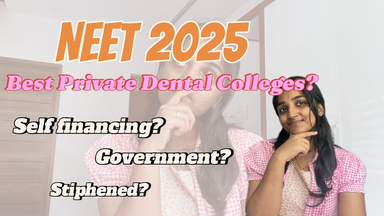 NEET 2025| Option എങ്ങനെ കൊടുക്കണം|Best private dental colleges|Kerala #neet2025 #bds #mbbs