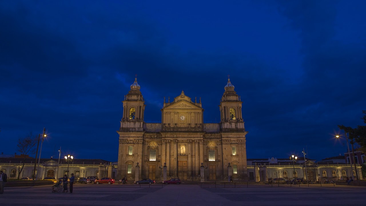 Metropolitan Cathedral of Guatemala - Timelaps