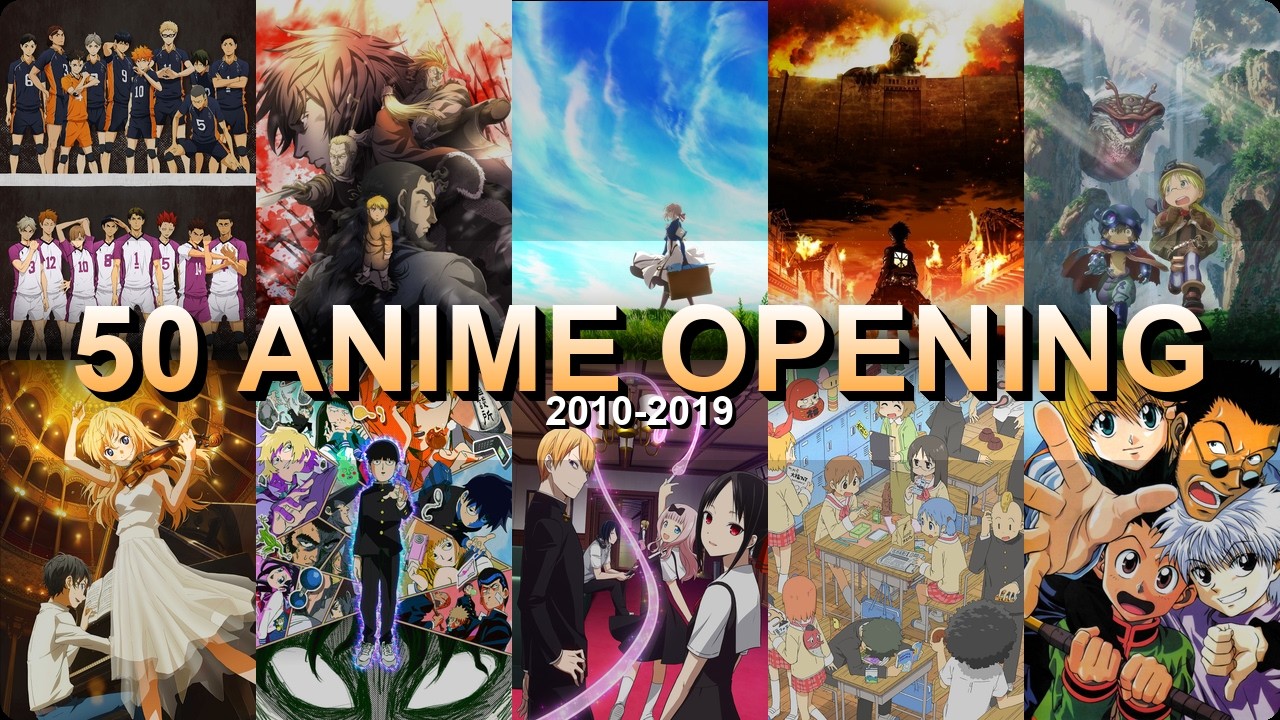 ANIME OPENING QUIZ🔥 - [2010-2019] 50 Openings