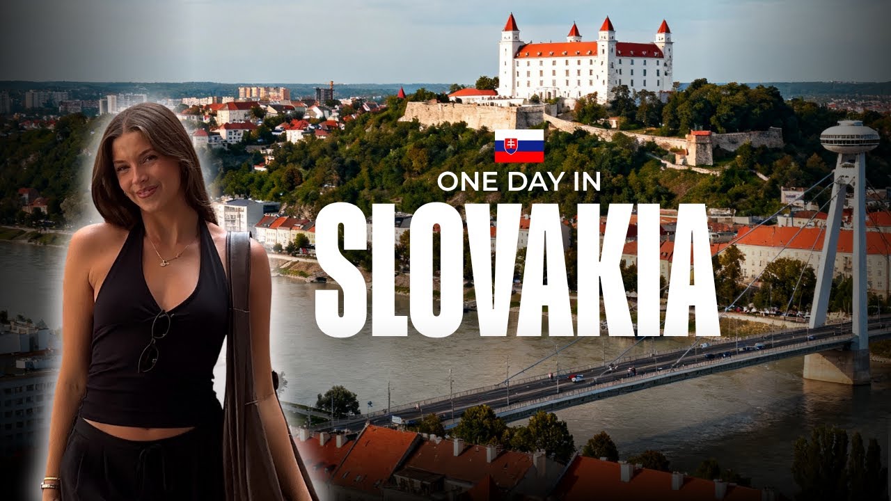 We went on a day trip from Budapest to Slovakia!!! | Bratislava Vlog