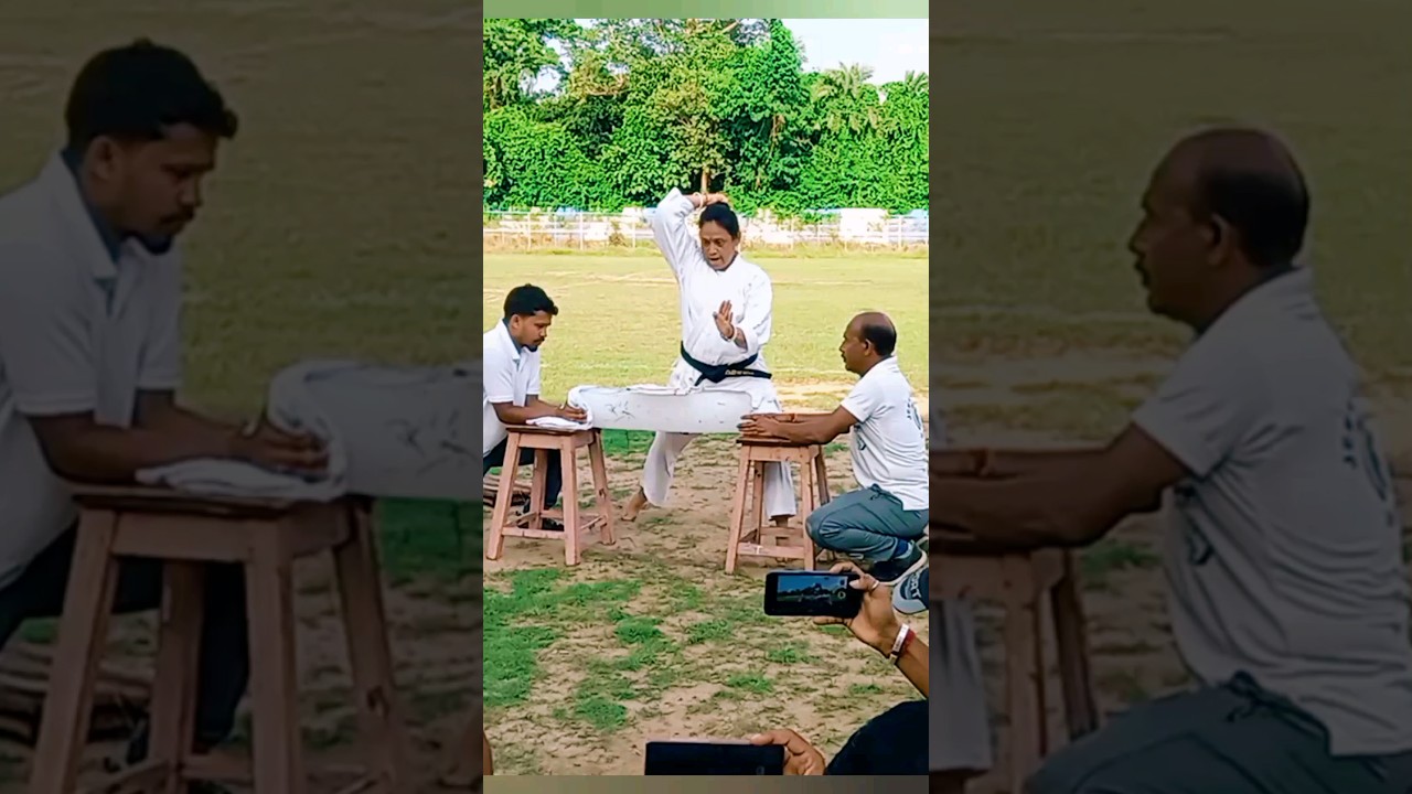Ice Breaking 🧊✊️🥋 @karatelearning #shorts #karate #icebreaking #breaking